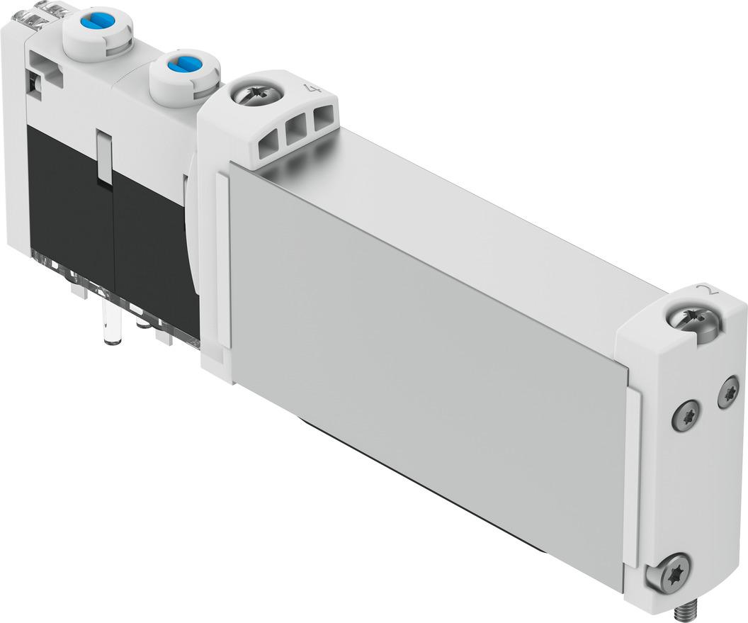 Festo 5/3 Closed Solenoid Valve - Electrical VUVG Series 24V dc, 573486