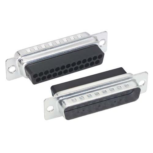 L-Com C&P 25 Way Through Hole D-sub Connector Plug