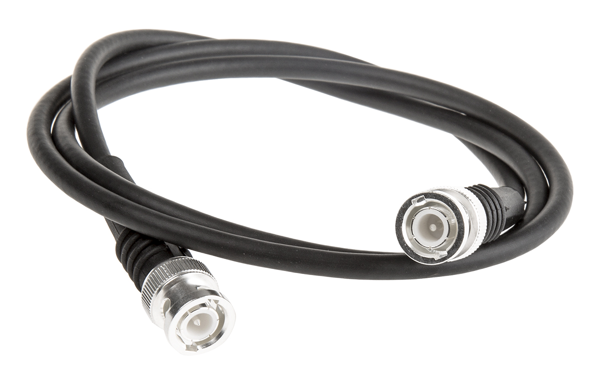TE Connectivity 1337771 Series, 1 m, RG58 Coaxial, Terminated 50 Ω