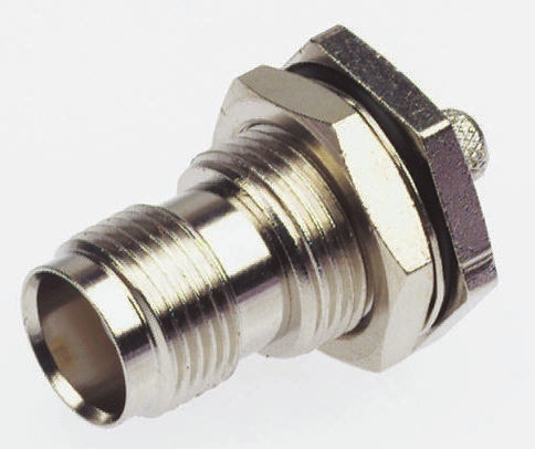 Telegartner, Jack Panel Mount TNC Connector, 50Ω, Crimp Termination, Straight Body