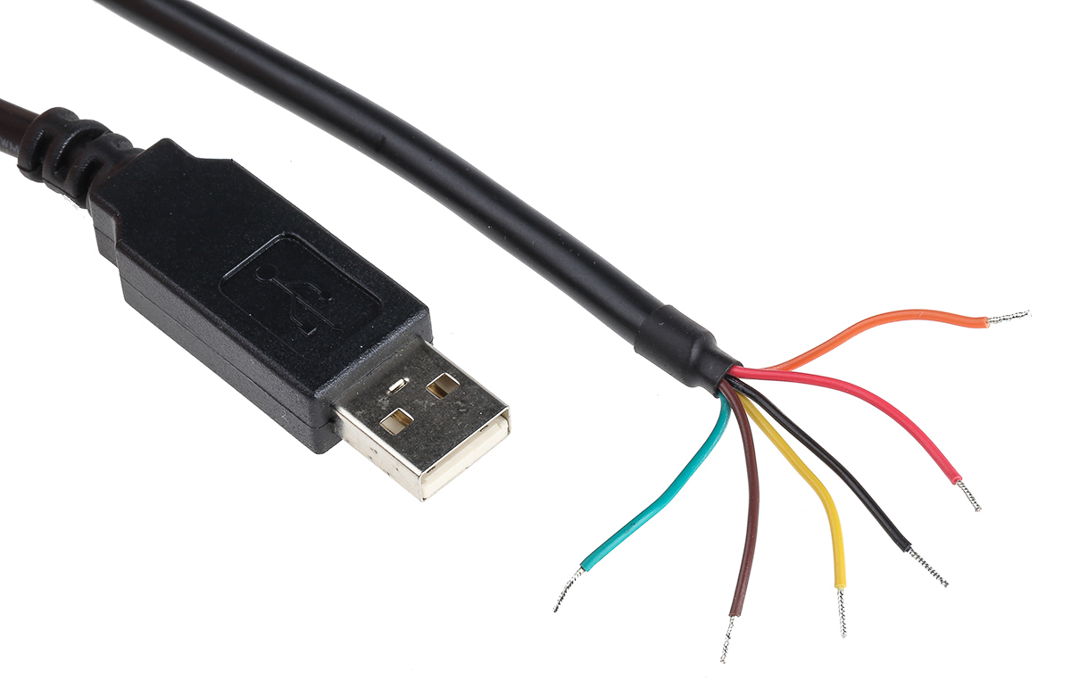 FTDI Chip TTL-232RG-VREG3V3-WE TTL to USB Serial Converter Generic Cable for use with FPGA/PLD, FTDI VDRIVE2 Or VMUSIC2