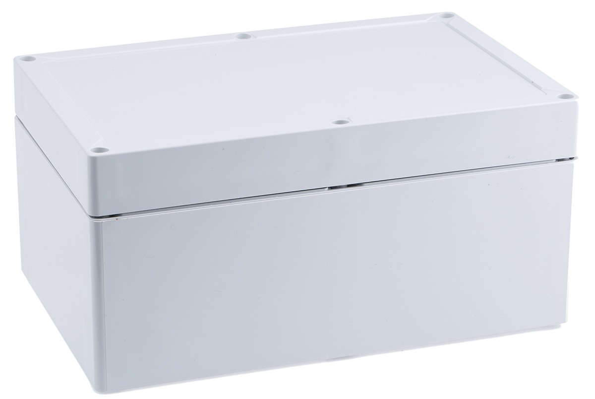 Spelsberg TG Series Grey ABS Enclosure, IP67, Grey Lid, 252 x 162 x 120mm