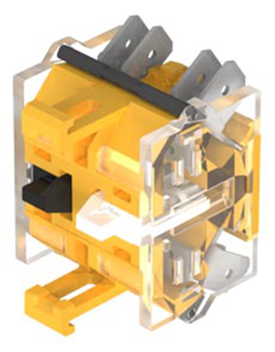 EAO Contact Block for Use with Series 04 Switches, 500V ac, 1CO