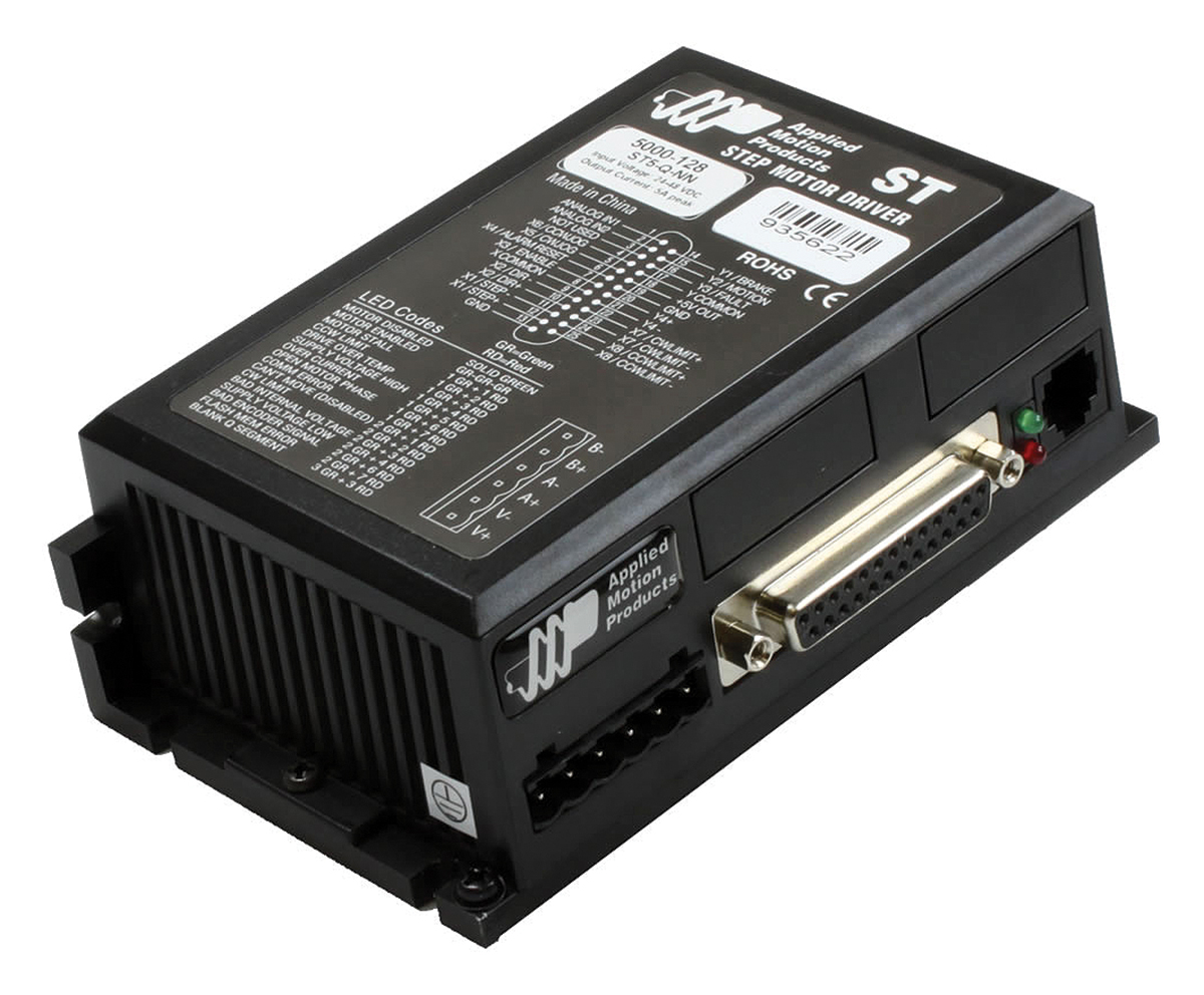 Applied Motion Systems Stepper Motor Controller, 48 V, 0.1 to 10 A, Current Controller Function