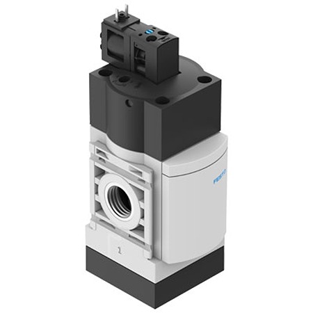 Festo Manual Pneumatic Relay Pneumatic Manual Control Valve MS6 Series, G 1/2, 2-Janin, MS6-EE-1/2-V24-B