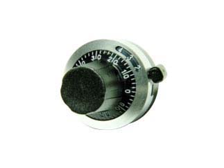 TT ElectronicsBI 22.2mm Multiturn Dial for 6.35mm Shaft Splined, 2696