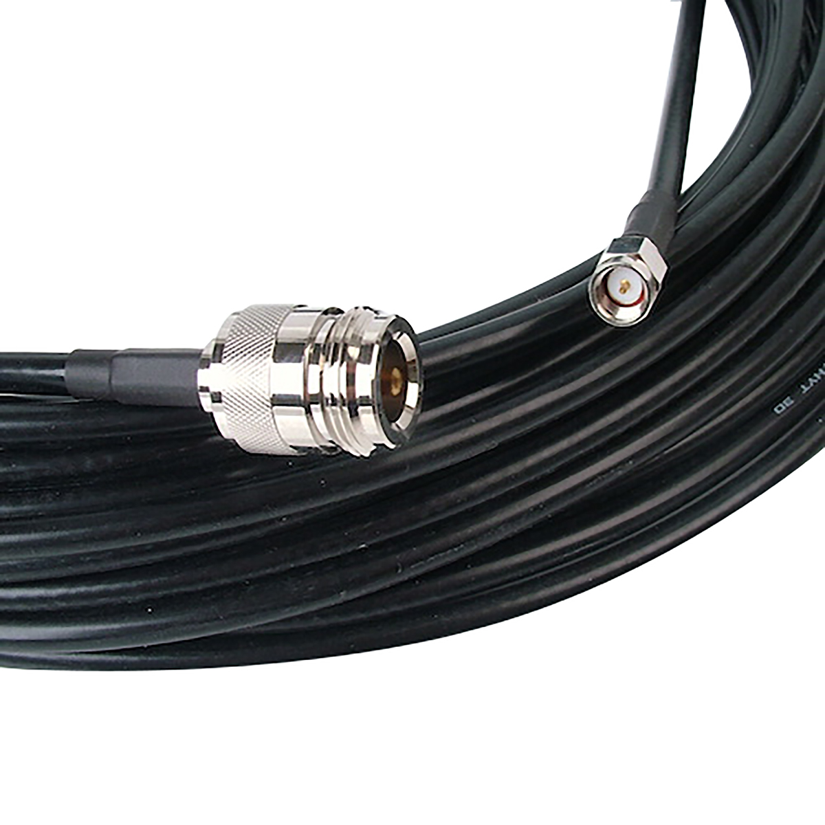 Siretta ASMN Series, 10 m, RF LLC200A Coaxial, Terminated 50 Ω