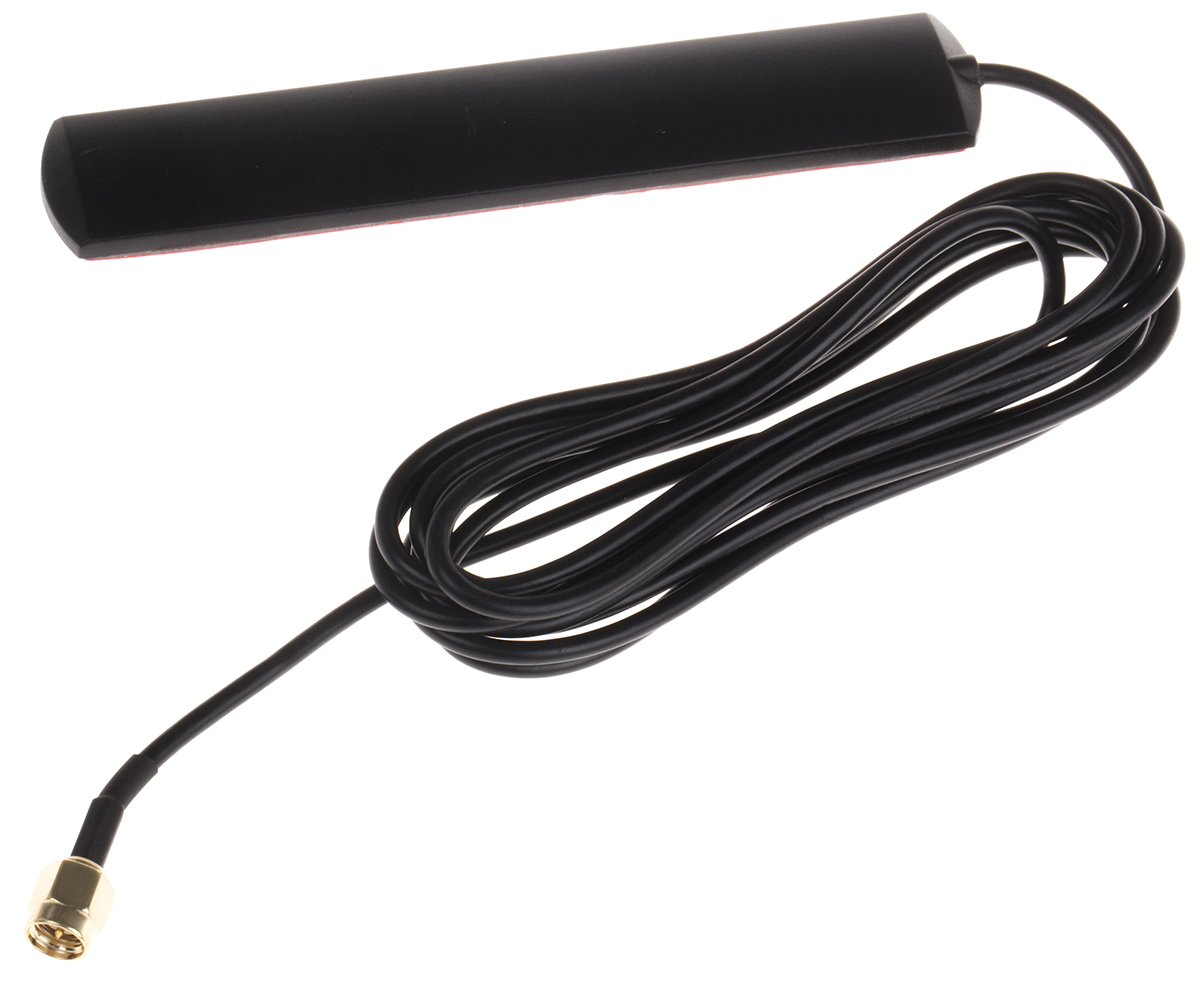 RF Solutions ANT-433IBAR3-SMA Patch Antenna with SMA Connector, ISM Band