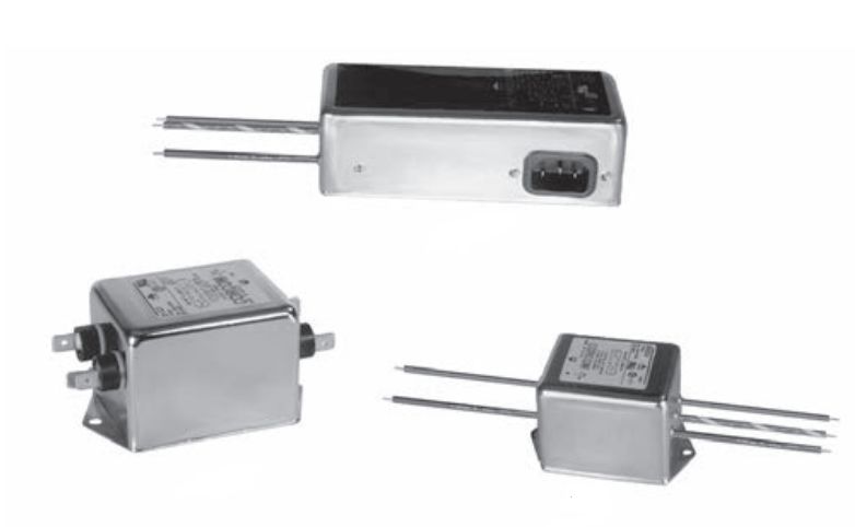 TE Connectivity, Corcom Q 6A 250 V ac 50/60Hz, Flange Mount RFI Filter, Fast-On, Single Phase