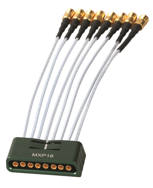 Huber+Suhner Male MXP18 to Female SMA, 152 mm 50 Ω