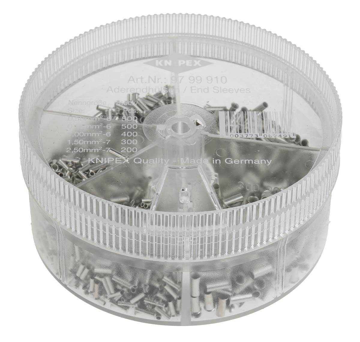 Knipex Crimp Assortment Kit Bootlace Ferrule Crimp terminal Kit