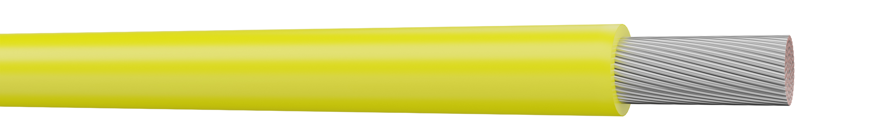 AXINDUS UL1007 Series Yellow Hook Up Wire, 18 AWG, 305m, PVC Insulation, UL100718J