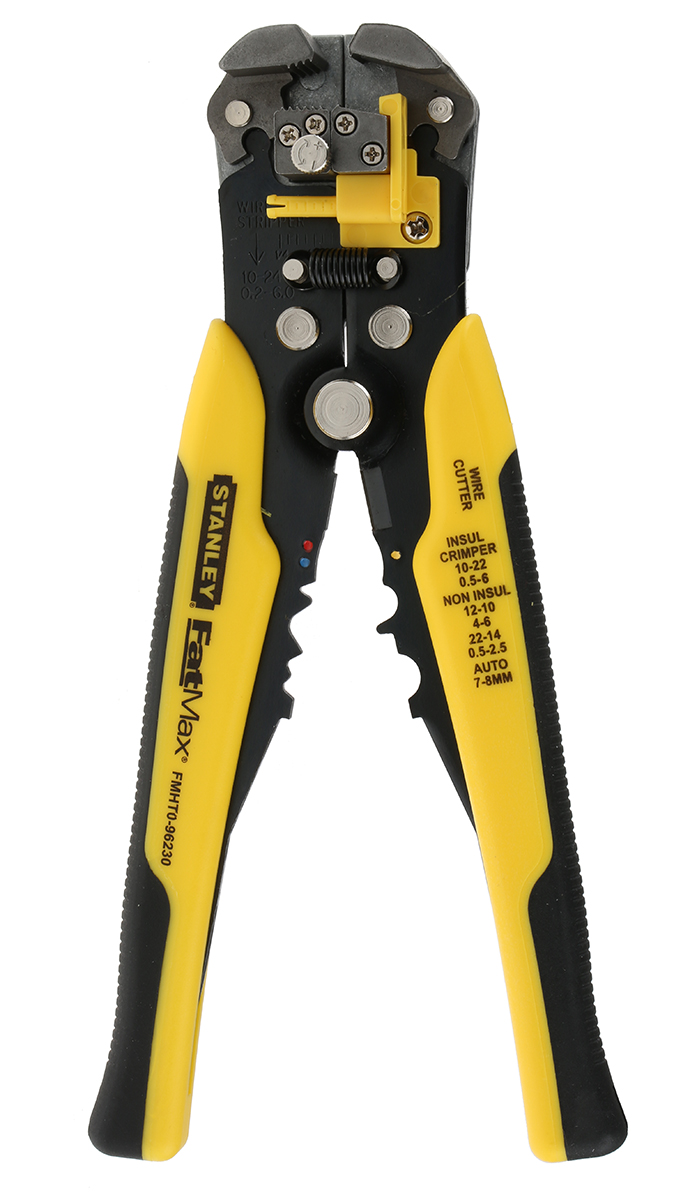 Stanley FATMAX Series Automatic Wire Stripper Wire Stripper, 7.0mm Min, 22.0mm Max, 250 mm Overall