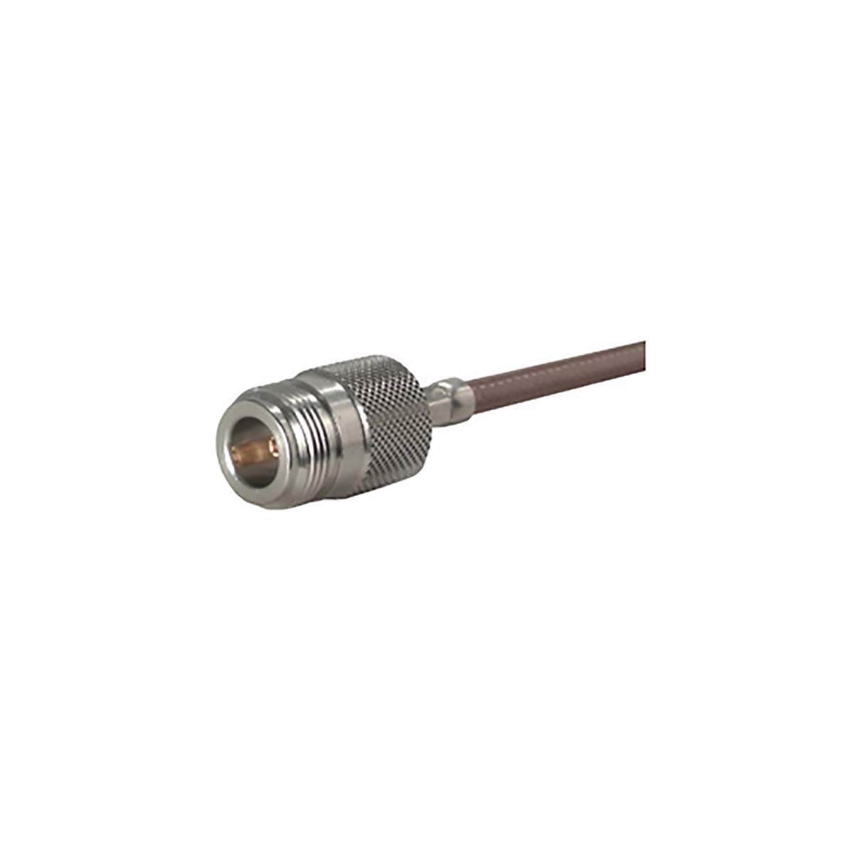 Huber+Suhner 21_N-50-3-8/133_NE Series, Jack Cable Mount N Connector, 50Ω, Crimp Termination, Straight Body