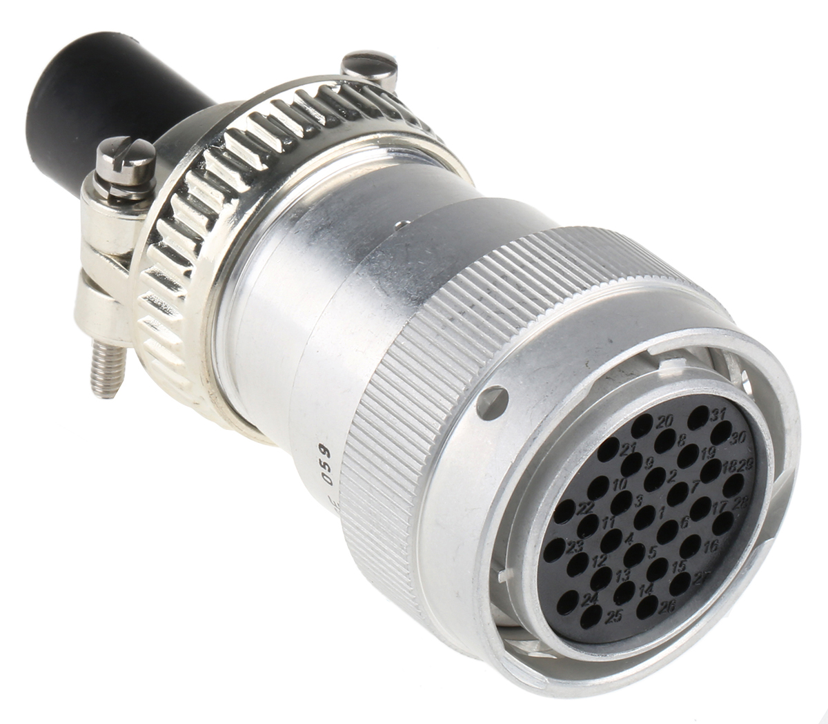 Deutsch Circular Connector, 31 Contacts, Cable, 1.59 mm Connector, Plug, Female, IP67, HD30 Series