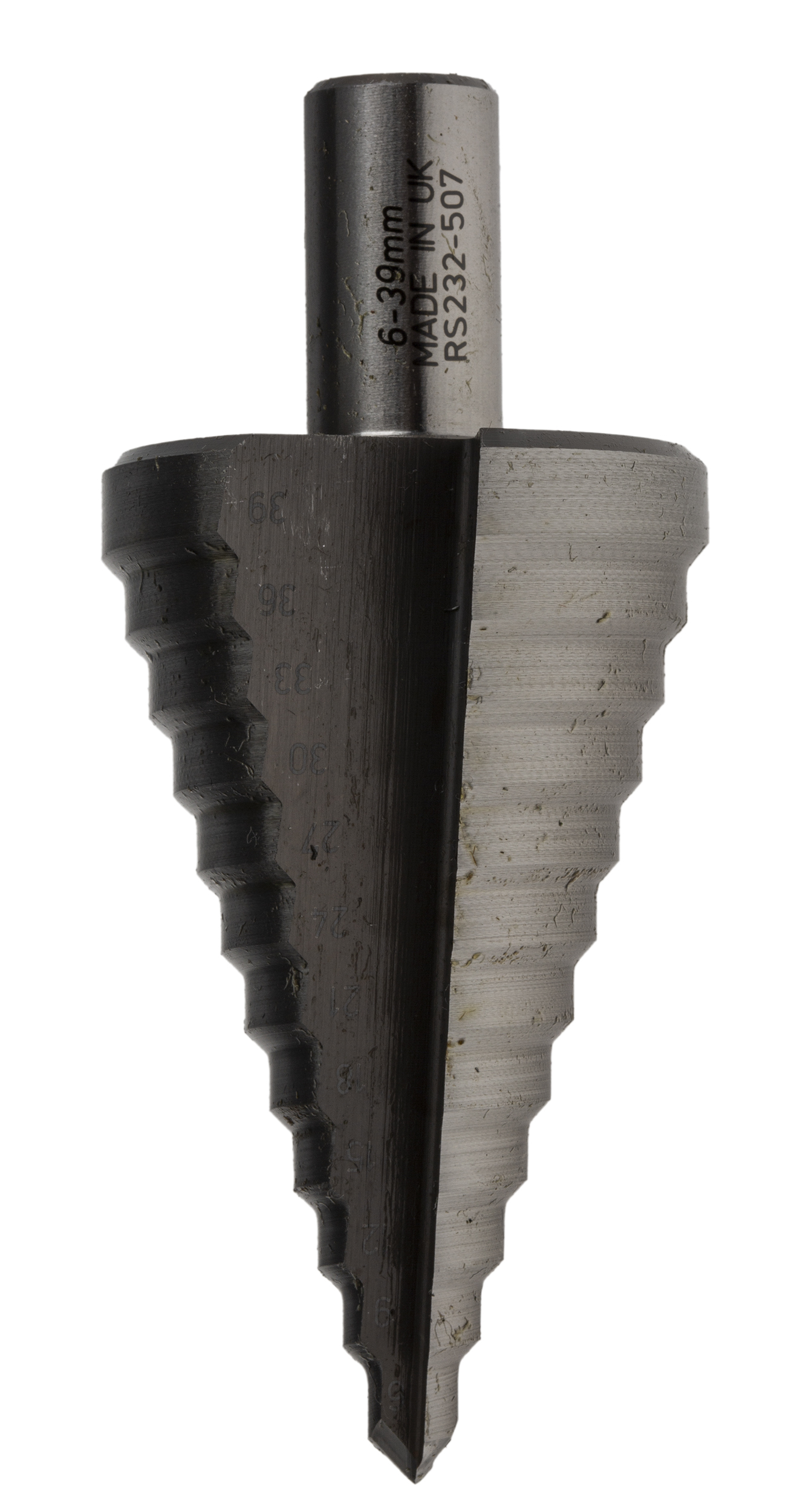 RS PRO HSS Step Drill Bit 6mm x 36mm