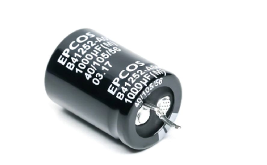 EPCOS 4700μF Aluminium Electrolytic Capacitor 35V dc, Snap-In - B41252B7478M060