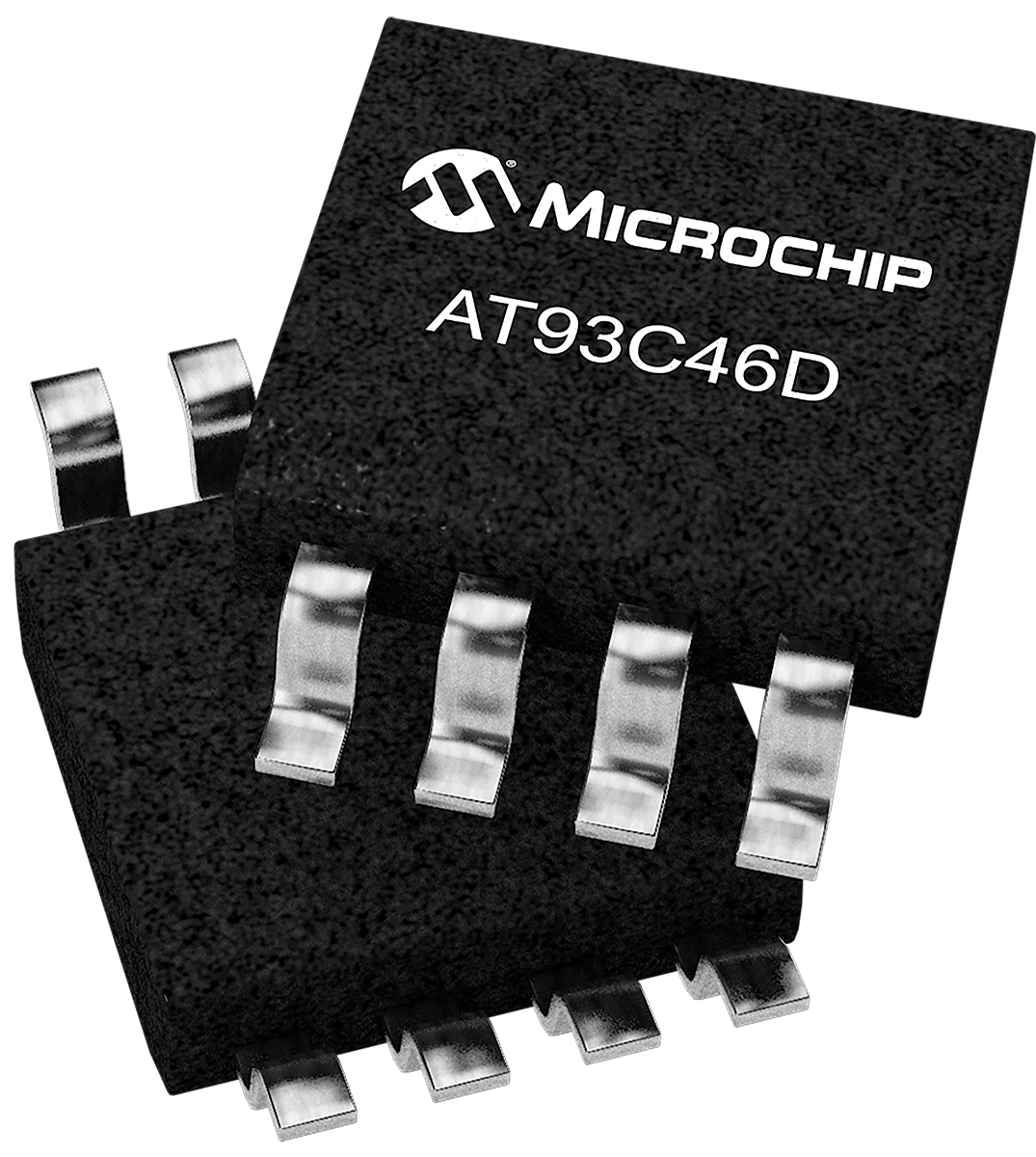 Microchip,  1 kB EEPROM,  250 ns 8-Pin SOIC Serial-3 Wire