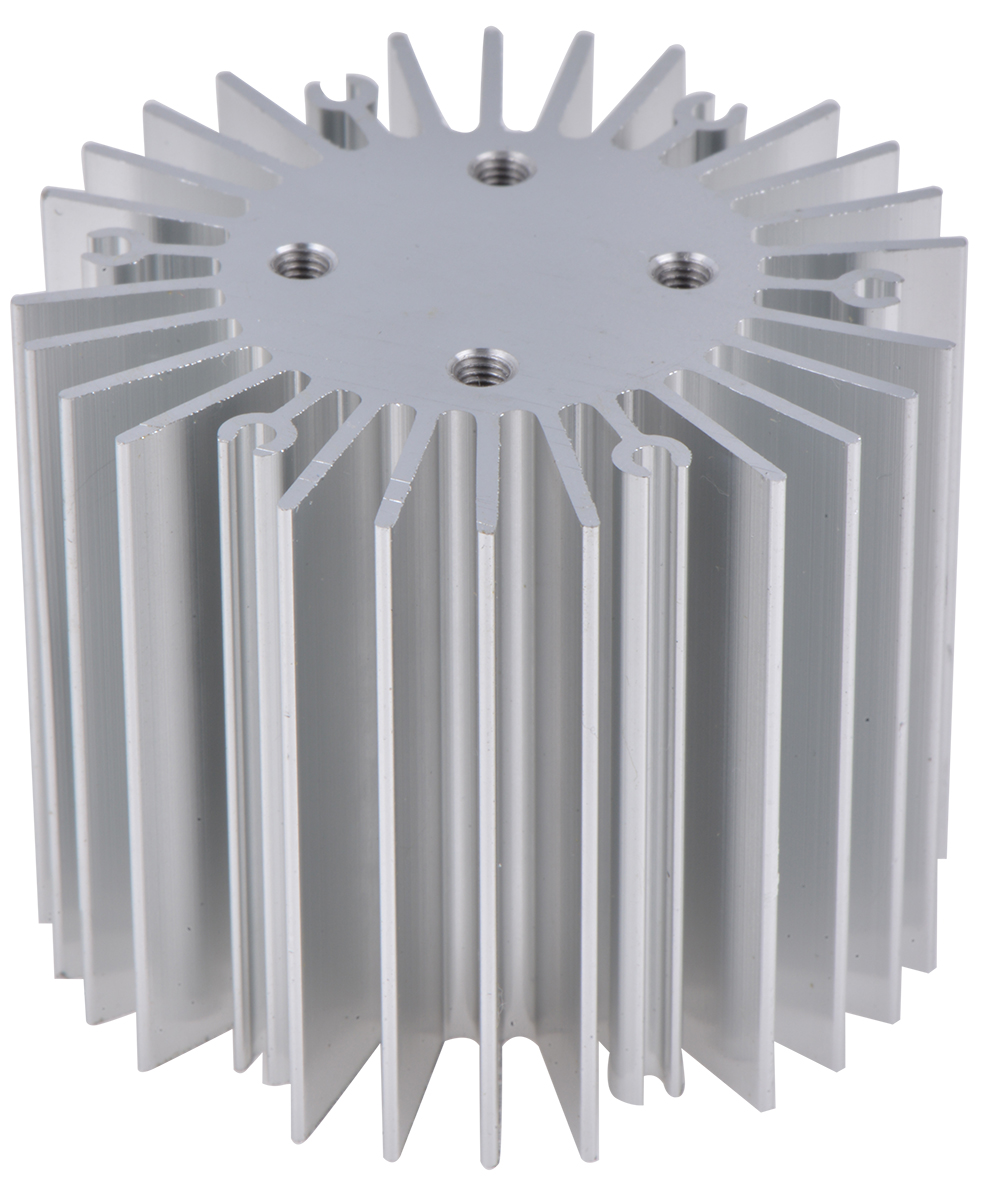 Intelligent LED Solutions Heatsink, Dragon 1, Duris 1, Duris 4, Oslon 1, Oslon 4, Stanley 1, Stanley 4, 50 (Dia.) x