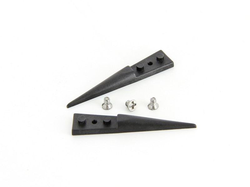 ideal-tek 40 mm, Carbon Fibre, Straight, Tweezer Tips