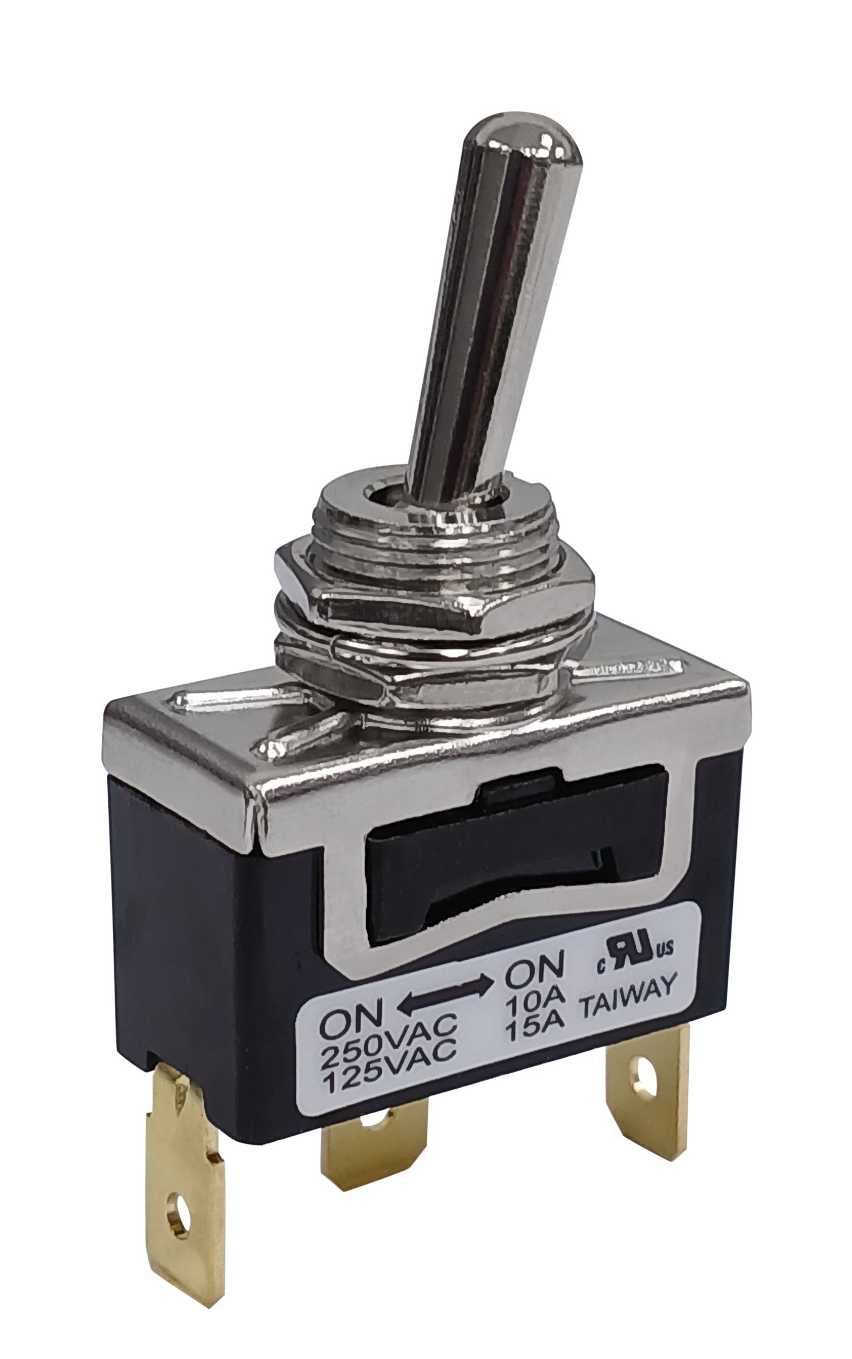 RS PRO Toggle Switch, Panel Mount, On-None-On, SPDT, Solder Lug Terminal, 125, 250V ac