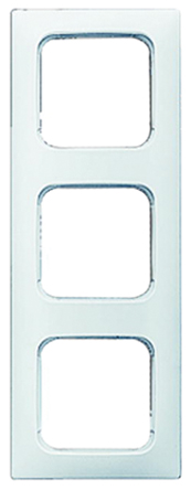 Busch Jaeger - ABB White 3 Gang Frame