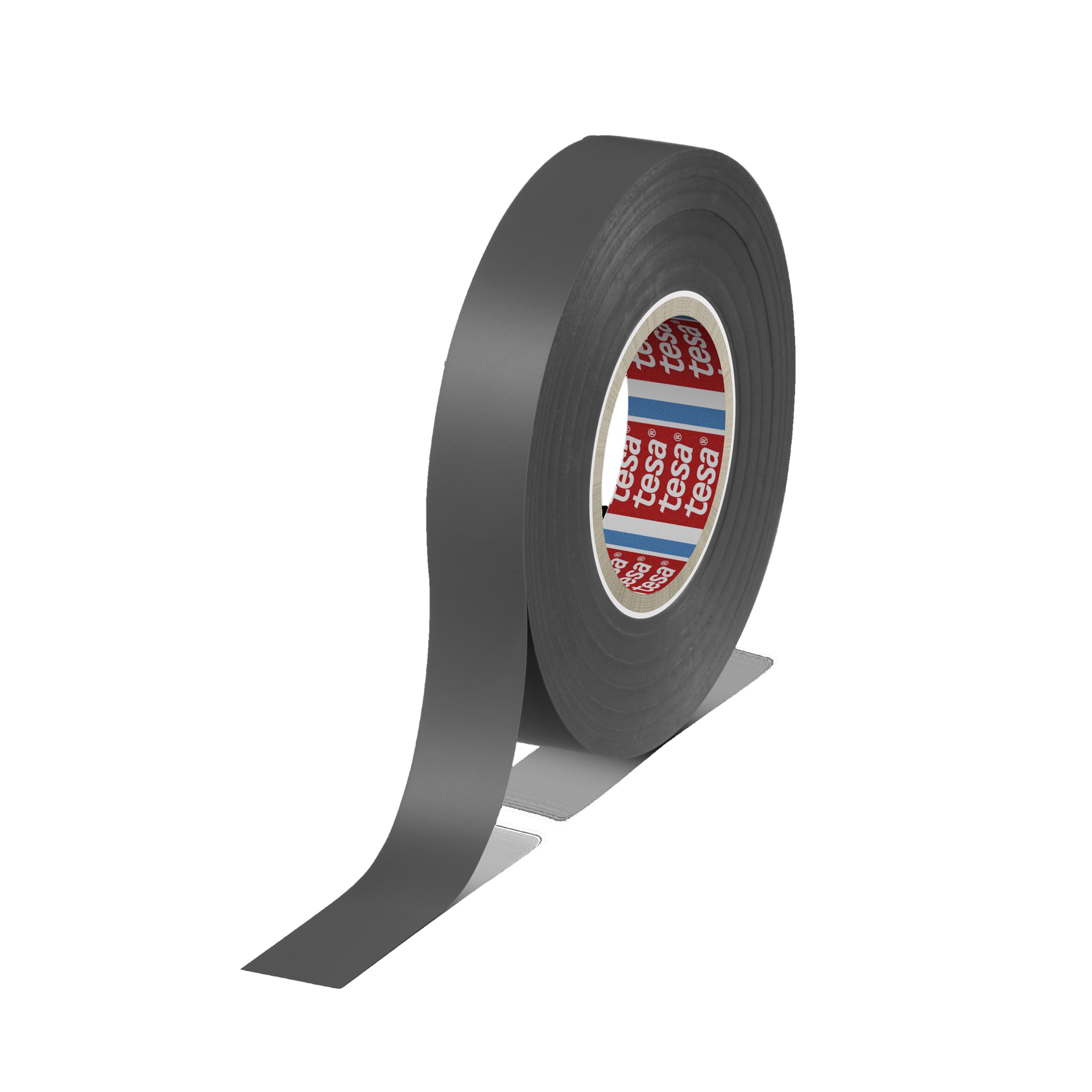 Tesa 4163 Grey Soft PVC Electrical Insulation Tape, 15mm x 33m