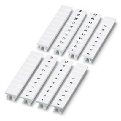 Phoenix Contact, ZB Marker Strip for use with  for use with Terminal Blocks
