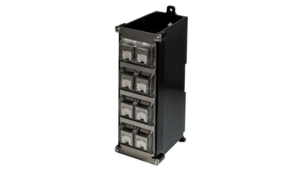TUK Limited SGKSD Series 8-Port DIN Panel, Cat6a
