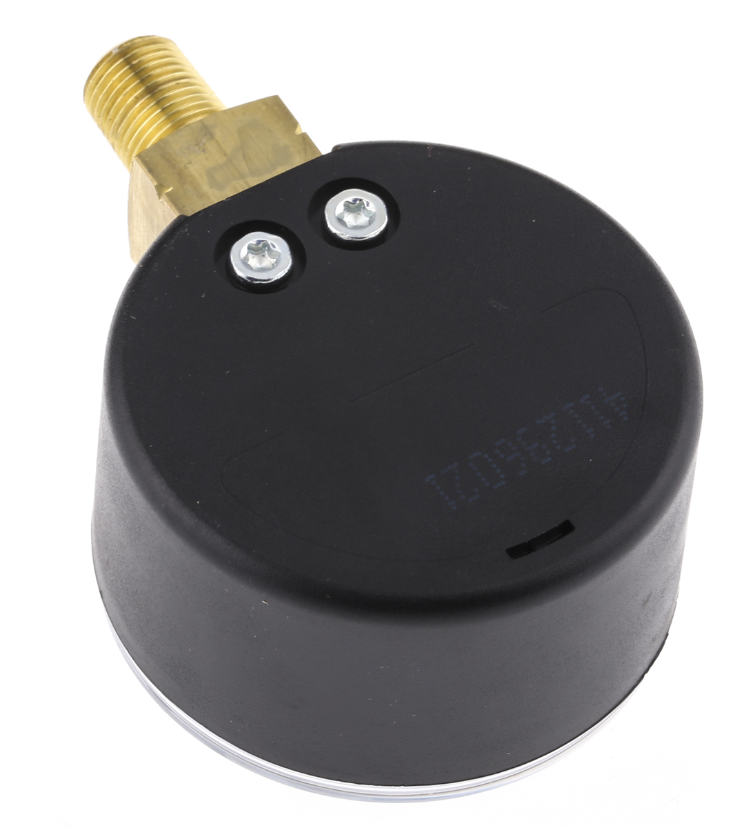 WIKA Analogue Pressure Gauge 1.6bar Bottom Entry 50mm Outside Diameter, With RS Calibration