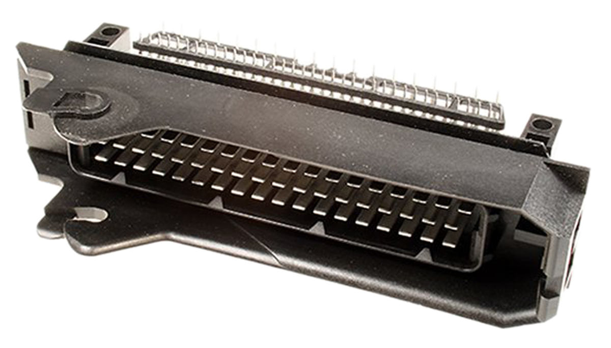 TE Connectivity, Junior Timer Automotive Connector Plug Black Plug-In 55 Way 963063-1