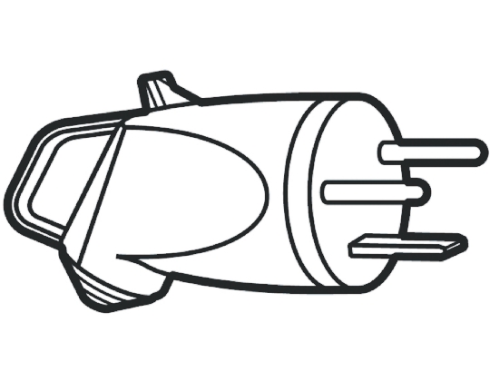 Legrand French Mains Connector, 32A Grey, Cable Mount Polymer, 400 V