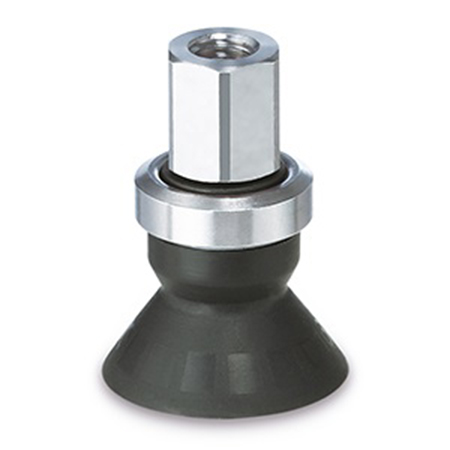 SMC 50mm Flat with Rib NBR Pneumatic Suction Cup ZPT50CN-B8