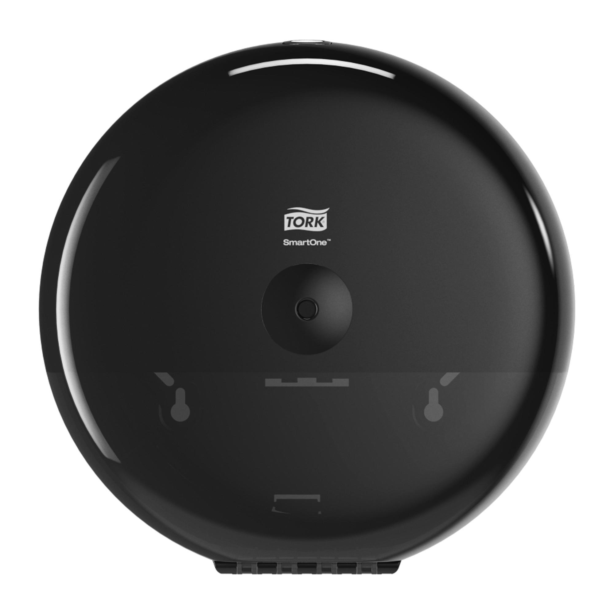 Tork Black Plastic Toilet Roll Dispenser, 156mm x 269mm x 269mm