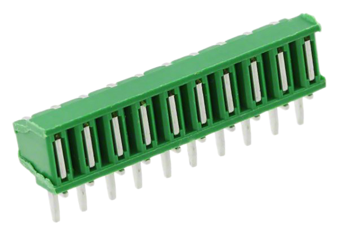 TE Connectivity 10-Way IDC Connector Socket for  Through Hole Mount, 1-Row