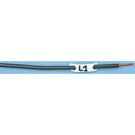 SES Sterling Slide On Cable Markers, White, 07380032001