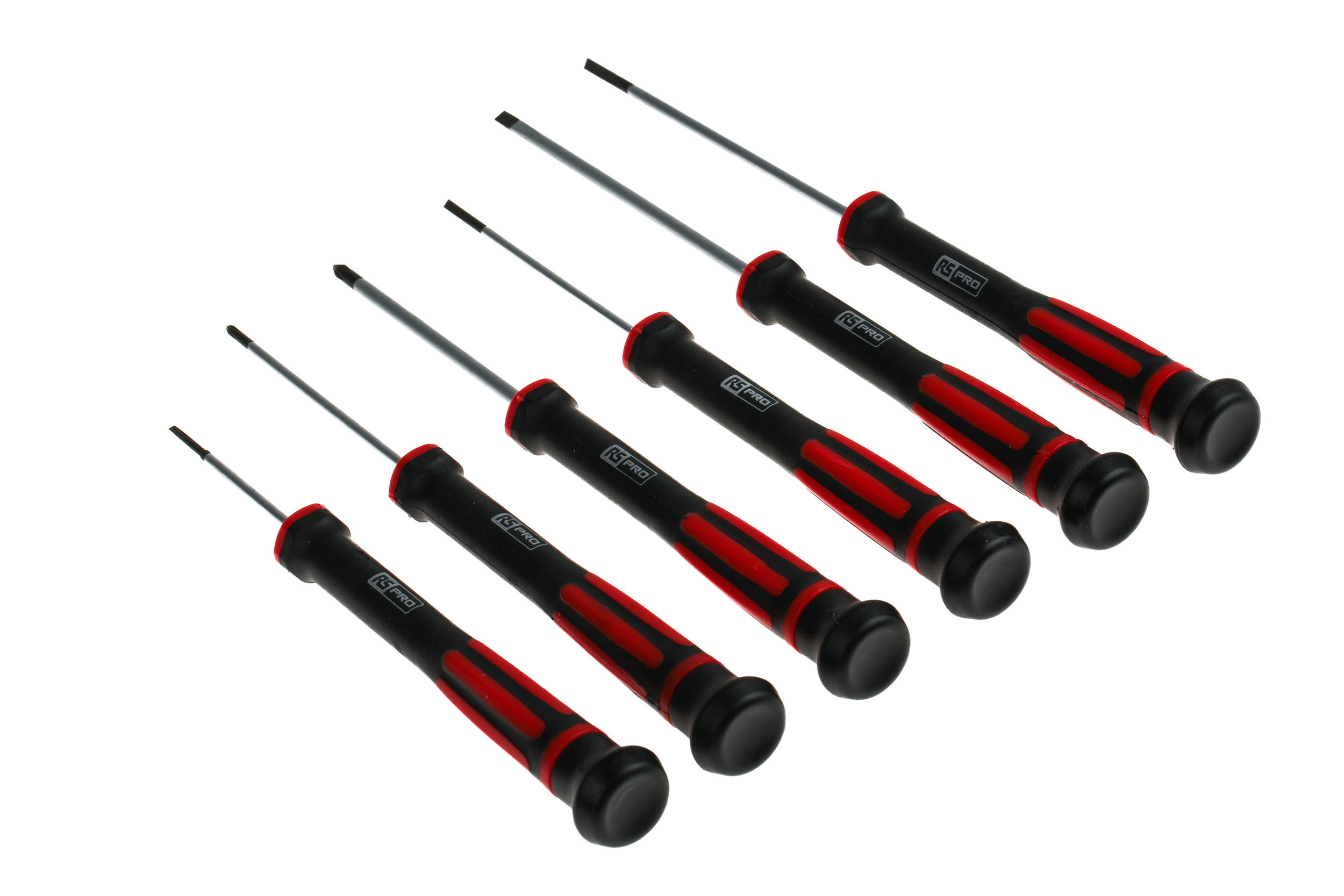RS PRO H99-12-06 Phillips; Slotted Precision Screwdriver Set, 6-Piece