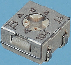 100Ω, SMD Trimmer Potentiometer 0.25W Top Adjust Bourns, 3314
