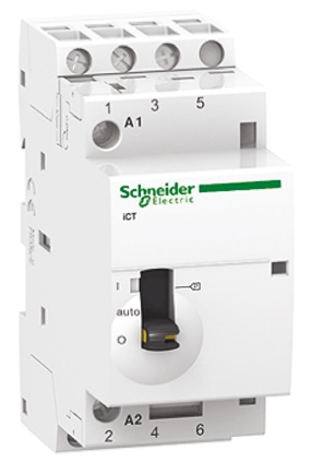 Schneider Electric Acti9 iCT iCT Contactor, 230 V ac Coil, 3-Pole, 25 A, 3NO, 400 V ac