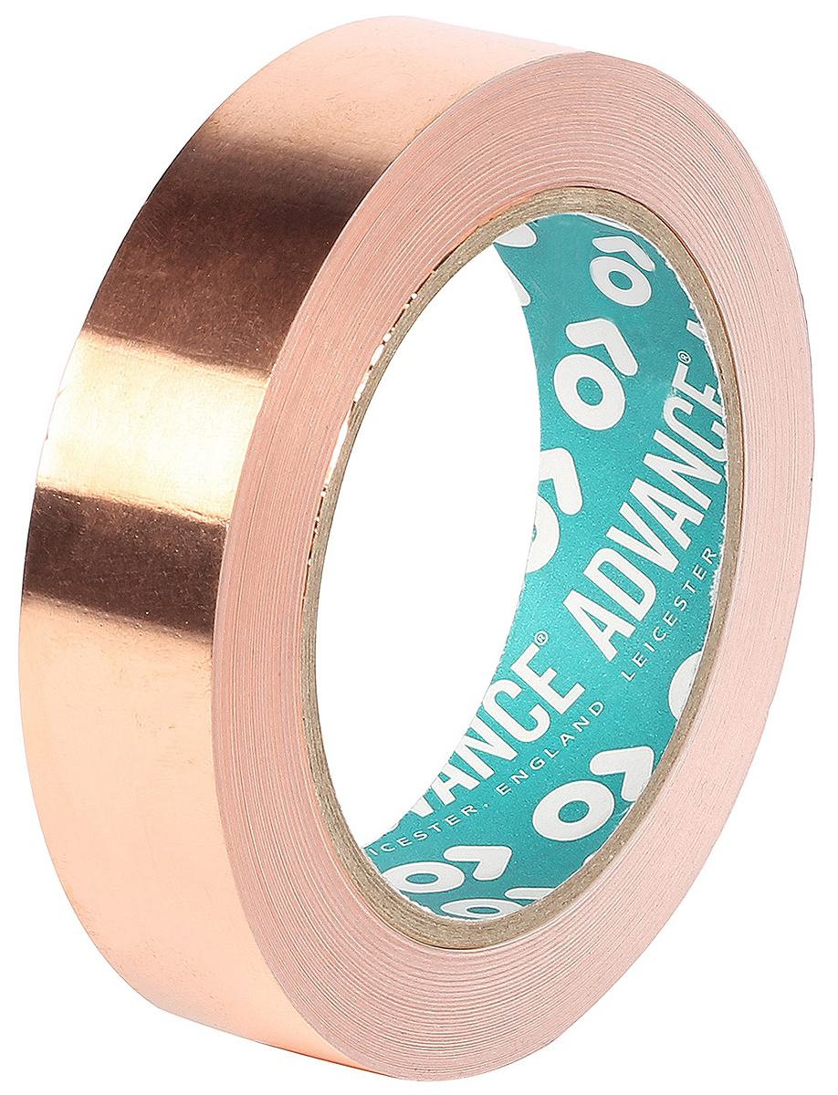 Advance Tapes AT525 Non-Conductive Metallic Tape, 25mm x 33m
