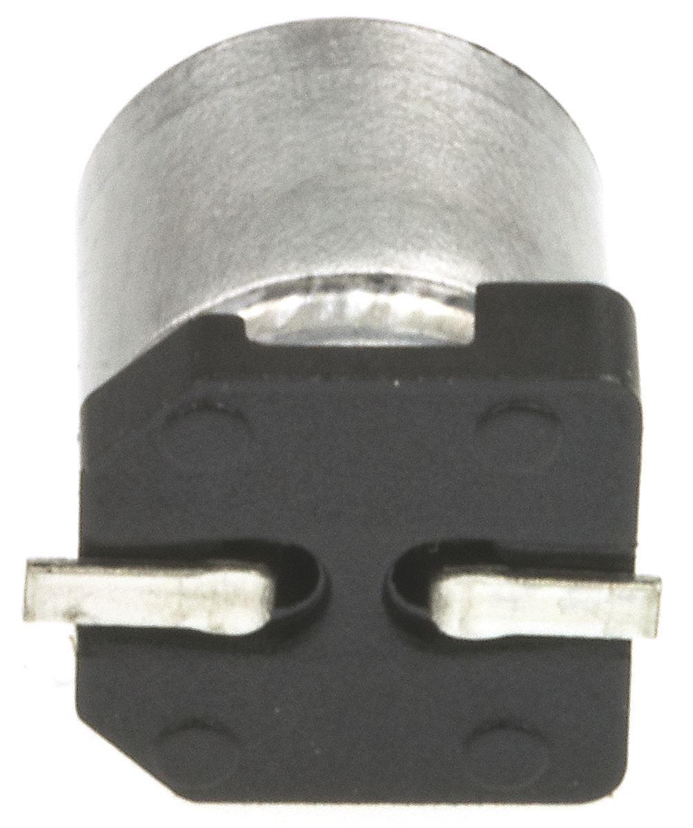 Panasonic 10μF Aluminium Electrolytic Aluminium Electrolytic Capacitor 35V dc, Surface Mount - EEEFK1V100R
