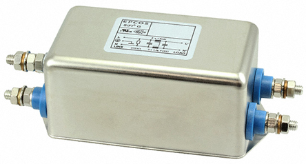 EPCOS, B84112G 20A 250 V ac/dc 50 → 60Hz, Chassis Mount EMC Filter, Screw, Single Phase