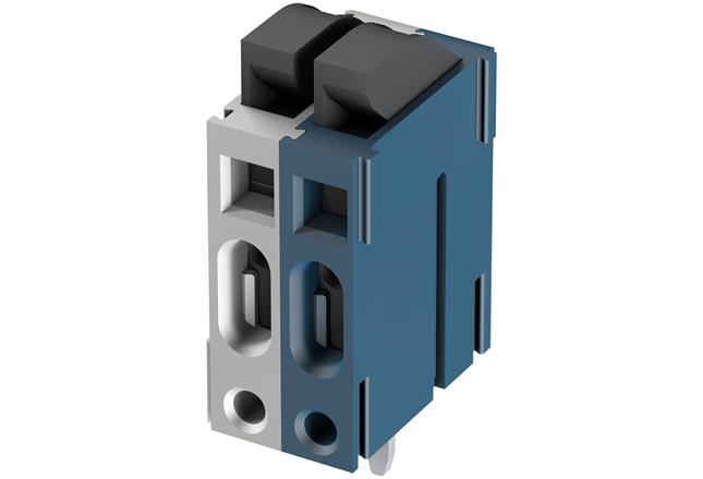 HARTING har-flexicon Series PCB Terminal Block, 2-Contact, 3.5mm Pitch, Wave Soldering, 1-Row, IDC Termination