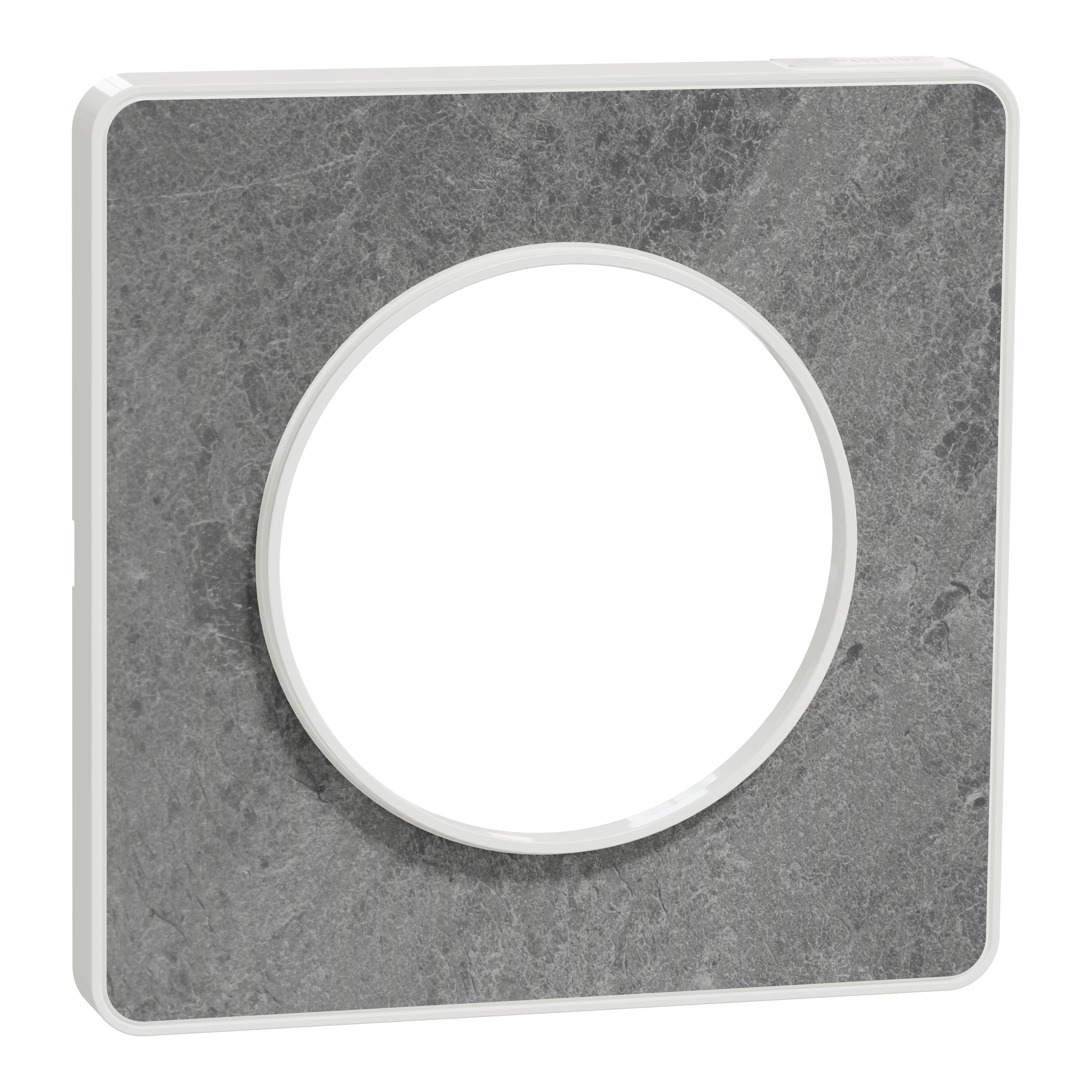 Schneider Electric Grey, 1 Gang, Odace
