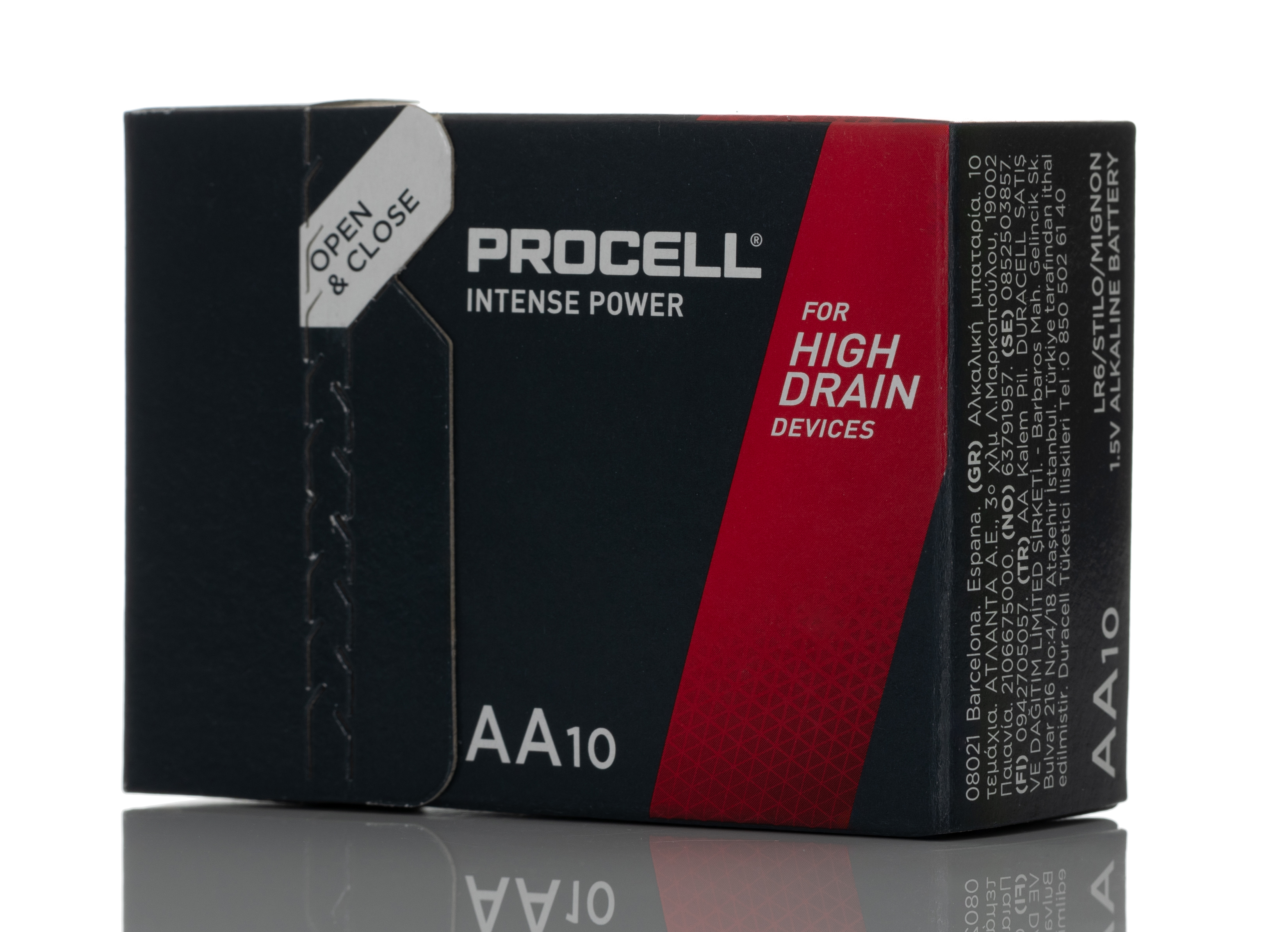 Duracell Procell Intense Alkaline AA Batteries 1.5V