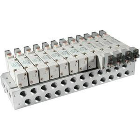 SMC SY7000 series 8 station G 1 Manifold