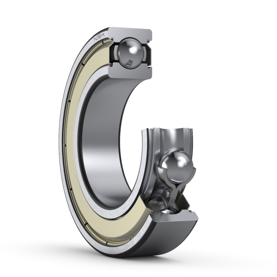 NSK 6310ZZC3 1 Row Deep Groove Ball Bearing - 50 mm ID, 110 mm OD