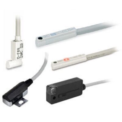 SMC Electric Solid State Switch Auto Switch, D-S7 Series with LED indicator