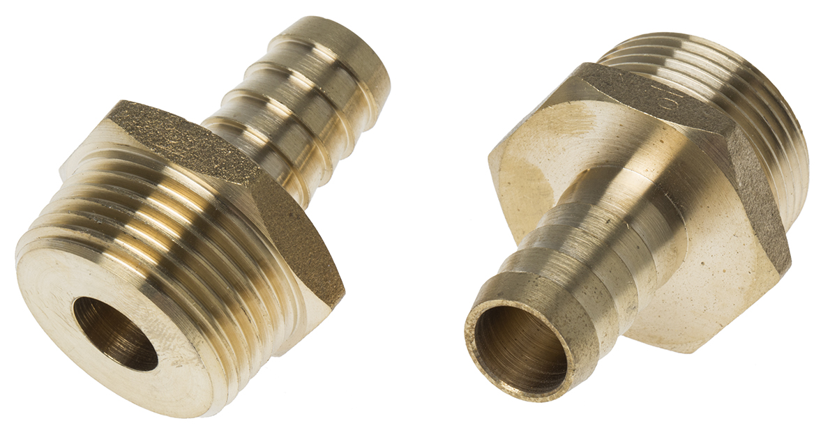RS PRO Hose Connector Hose Tail Adaptor, BSP 3/4in 1/2in ID