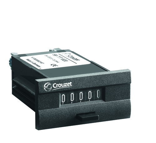 Crouzet Counter, 5 Digit Analogue, 10Hz, 24 V